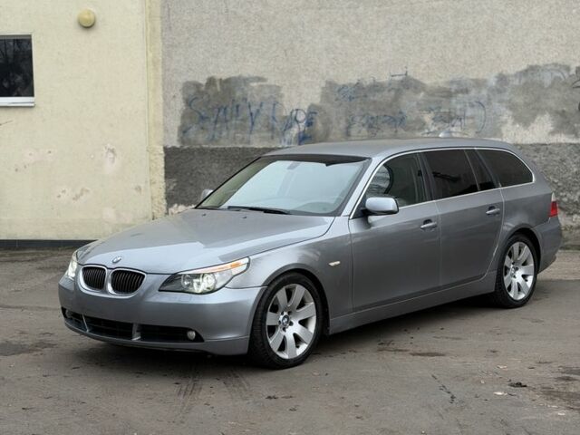 Сірий БМВ 5 Серія, об'ємом двигуна 3 л та пробігом 350 тис. км за 4700 $, фото 1 на Automoto.ua