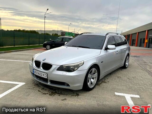 Серый БМВ 5 Серия, объемом двигателя 2.5 л и пробегом 480 тыс. км за 7300 $, фото 1 на Automoto.ua