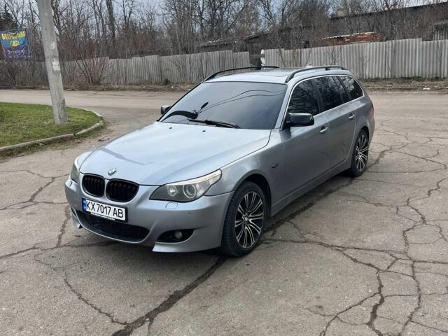 Серый БМВ 5 Серия, объемом двигателя 3 л и пробегом 430 тыс. км за 6500 $, фото 1 на Automoto.ua