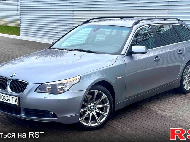 Серый БМВ 5 Серия, объемом двигателя 2.5 л и пробегом 286 тыс. км за 6700 $, фото 1 на Automoto.ua