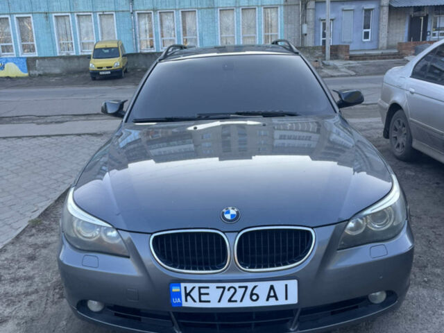 Серый БМВ 5 Серия, объемом двигателя 2.5 л и пробегом 401 тыс. км за 6000 $, фото 1 на Automoto.ua