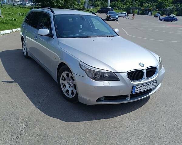 Серый БМВ 5 Серия, объемом двигателя 2 л и пробегом 230 тыс. км за 8000 $, фото 1 на Automoto.ua