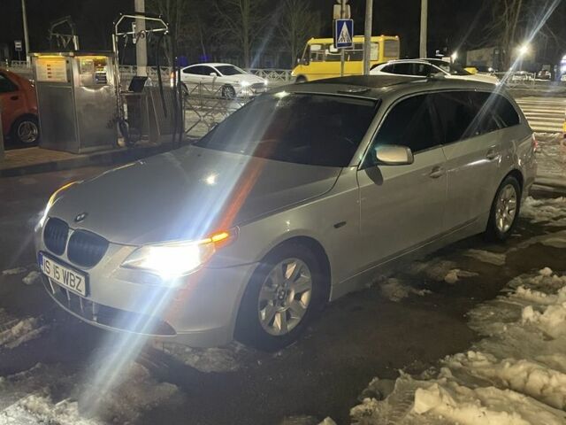 Серый БМВ 5 Серия, объемом двигателя 2.5 л и пробегом 270 тыс. км за 3600 $, фото 1 на Automoto.ua