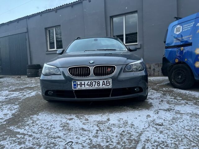 Серый БМВ 5 Серия, объемом двигателя 2 л и пробегом 284 тыс. км за 7500 $, фото 1 на Automoto.ua