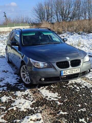 Серый БМВ 5 Серия, объемом двигателя 2.5 л и пробегом 480 тыс. км за 8500 $, фото 1 на Automoto.ua