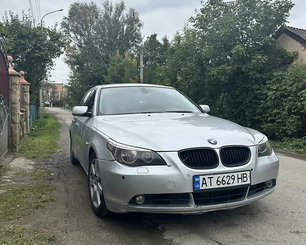 Серый БМВ 5 Серия, объемом двигателя 2.5 л и пробегом 373 тыс. км за 7600 $, фото 1 на Automoto.ua
