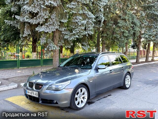 Серый БМВ 5 Серия, объемом двигателя 2 л и пробегом 222 тыс. км за 6200 $, фото 1 на Automoto.ua