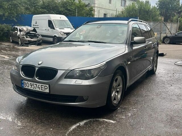 Серый БМВ 5 Серия, объемом двигателя 2 л и пробегом 355 тыс. км за 6700 $, фото 1 на Automoto.ua