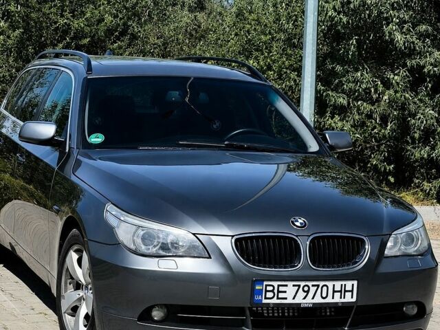 Серый БМВ 5 Серия, объемом двигателя 2 л и пробегом 380 тыс. км за 7500 $, фото 1 на Automoto.ua