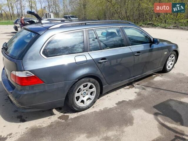 Серый БМВ 5 Серия, объемом двигателя 2 л и пробегом 240 тыс. км за 7500 $, фото 1 на Automoto.ua