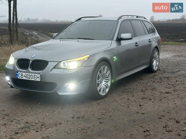 Серый БМВ 5 Серия, объемом двигателя 2.99 л и пробегом 337 тыс. км за 12800 $, фото 1 на Automoto.ua
