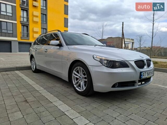 Серый БМВ 5 Серия, объемом двигателя 2.5 л и пробегом 321 тыс. км за 7950 $, фото 1 на Automoto.ua