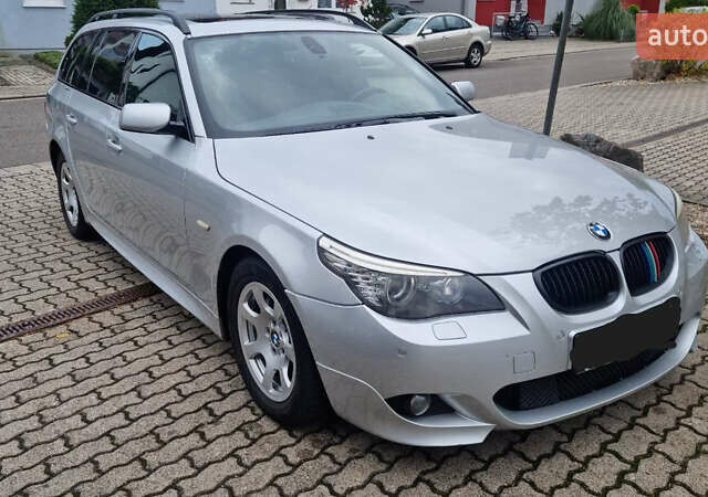 Сірий БМВ 5 Серія, об'ємом двигуна 3 л та пробігом 300 тис. км за 12891 $, фото 1 на Automoto.ua