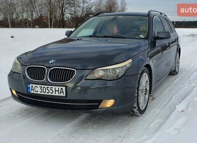 Серый БМВ 5 Серия, объемом двигателя 2 л и пробегом 310 тыс. км за 7800 $, фото 1 на Automoto.ua