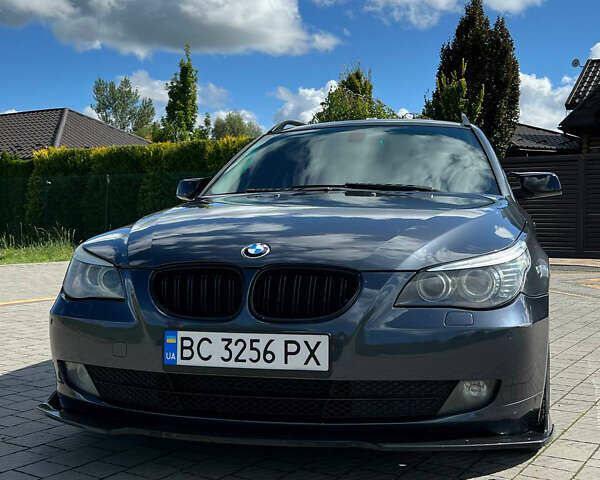 Серый БМВ 5 Серия, объемом двигателя 2 л и пробегом 358 тыс. км за 7850 $, фото 1 на Automoto.ua