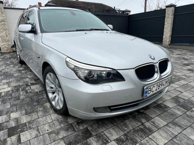 Серый БМВ 5 Серия, объемом двигателя 2 л и пробегом 400 тыс. км за 8000 $, фото 1 на Automoto.ua