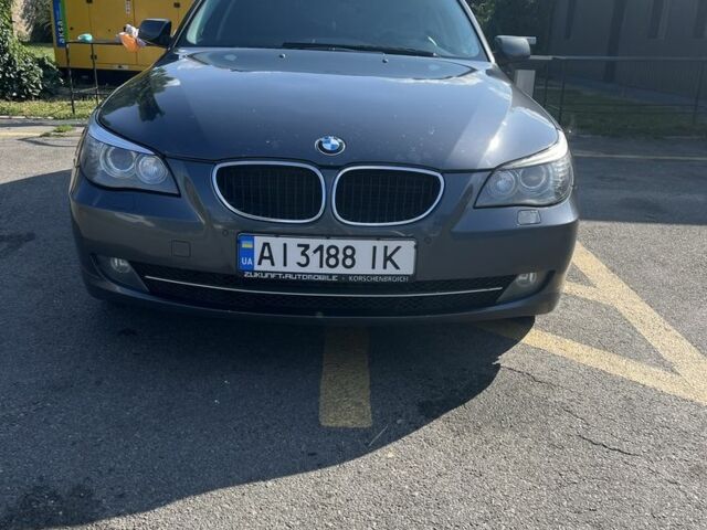 Серый БМВ 5 Серия, объемом двигателя 2 л и пробегом 255 тыс. км за 7300 $, фото 1 на Automoto.ua