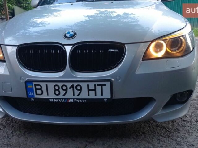Серый БМВ 5 Серия, объемом двигателя 2 л и пробегом 346 тыс. км за 9500 $, фото 1 на Automoto.ua
