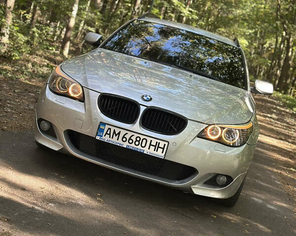 Сірий БМВ 5 Серія, об'ємом двигуна 2 л та пробігом 329 тис. км за 7900 $, фото 1 на Automoto.ua