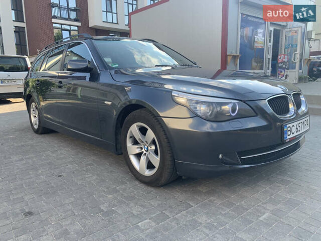 Серый БМВ 5 Серия, объемом двигателя 2 л и пробегом 247 тыс. км за 8700 $, фото 1 на Automoto.ua