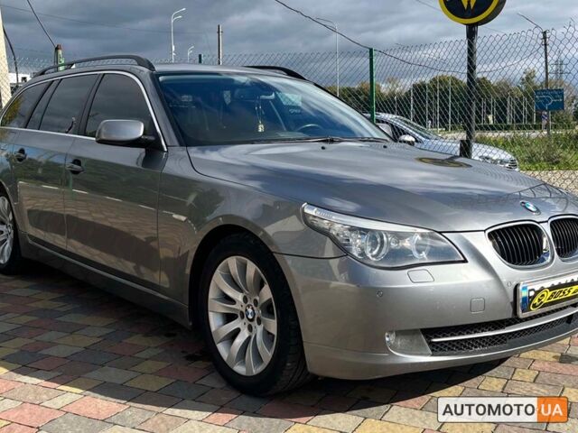 Серый БМВ 5 Серия, объемом двигателя 2 л и пробегом 240 тыс. км за 10300 $, фото 1 на Automoto.ua