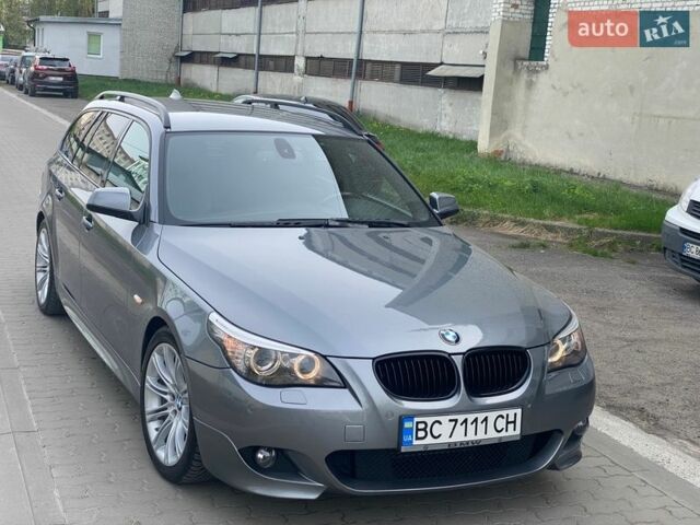 Серый БМВ 5 Серия, объемом двигателя 2 л и пробегом 308 тыс. км за 10500 $, фото 1 на Automoto.ua