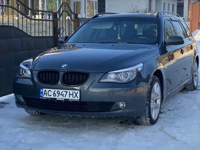 Серый БМВ 5 Серия, объемом двигателя 2 л и пробегом 335 тыс. км за 11500 $, фото 1 на Automoto.ua