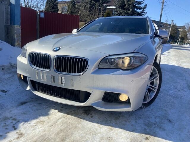 Серый БМВ 5 Серия, объемом двигателя 2 л и пробегом 156 тыс. км за 4950 $, фото 1 на Automoto.ua