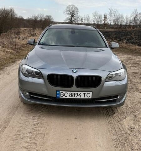 Серый БМВ 5 Серия, объемом двигателя 2 л и пробегом 242 тыс. км за 14000 $, фото 1 на Automoto.ua