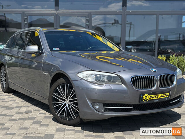 Серый БМВ 5 Серия, объемом двигателя 2 л и пробегом 340 тыс. км за 12500 $, фото 1 на Automoto.ua