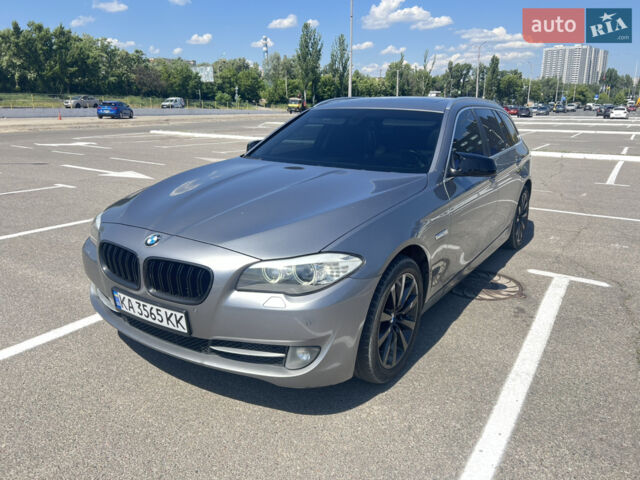 Серый БМВ 5 Серия, объемом двигателя 2 л и пробегом 300 тыс. км за 11500 $, фото 1 на Automoto.ua