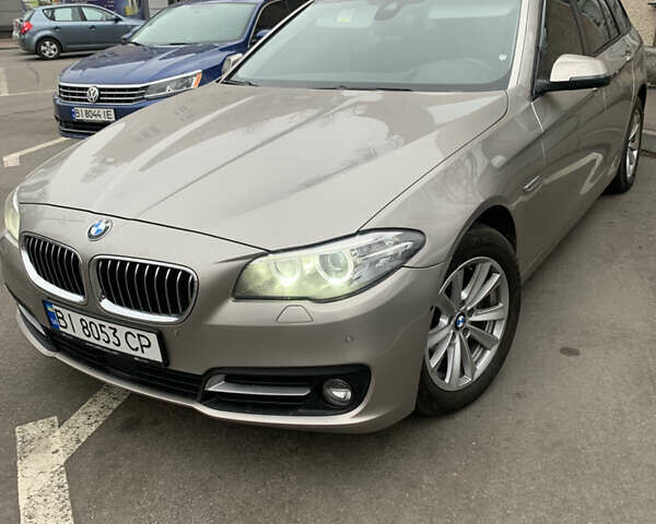 Серый БМВ 5 Серия, объемом двигателя 2 л и пробегом 197 тыс. км за 17300 $, фото 1 на Automoto.ua