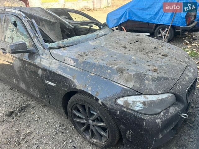 Серый БМВ 5 Серия, объемом двигателя 2 л и пробегом 334 тыс. км за 6000 $, фото 1 на Automoto.ua