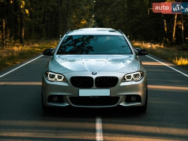 Серый БМВ 5 Серия, объемом двигателя 2 л и пробегом 142 тыс. км за 18500 $, фото 1 на Automoto.ua