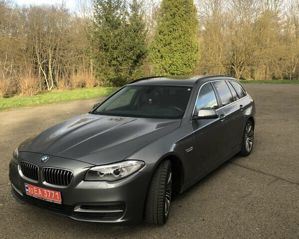 Серый БМВ 5 Серия, объемом двигателя 2 л и пробегом 295 тыс. км за 16600 $, фото 1 на Automoto.ua