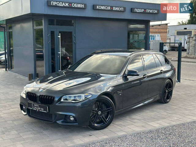Серый БМВ 5 Серия, объемом двигателя 3.5 л и пробегом 280 тыс. км за 18999 $, фото 1 на Automoto.ua