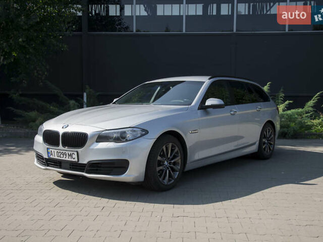 Серый БМВ 5 Серия, объемом двигателя 2 л и пробегом 270 тыс. км за 14500 $, фото 1 на Automoto.ua