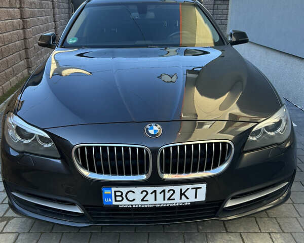 Серый БМВ 5 Серия, объемом двигателя 2 л и пробегом 252 тыс. км за 14990 $, фото 1 на Automoto.ua