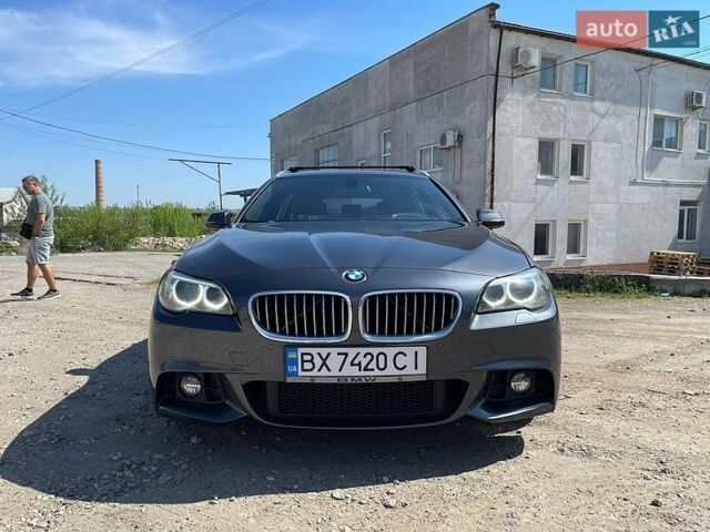 Серый БМВ 5 Серия, объемом двигателя 2 л и пробегом 279 тыс. км за 16500 $, фото 1 на Automoto.ua