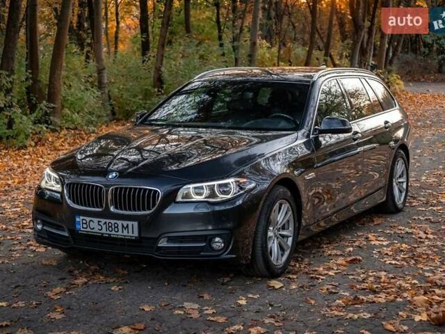 Сірий БМВ 5 Серія, об'ємом двигуна 2 л та пробігом 216 тис. км за 20113 $, фото 1 на Automoto.ua