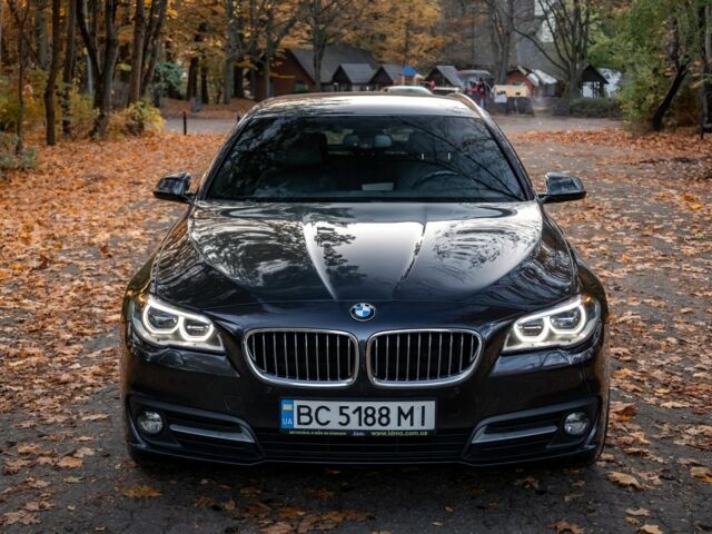 Серый БМВ 5 Серия, объемом двигателя 2 л и пробегом 216 тыс. км за 20113 $, фото 1 на Automoto.ua