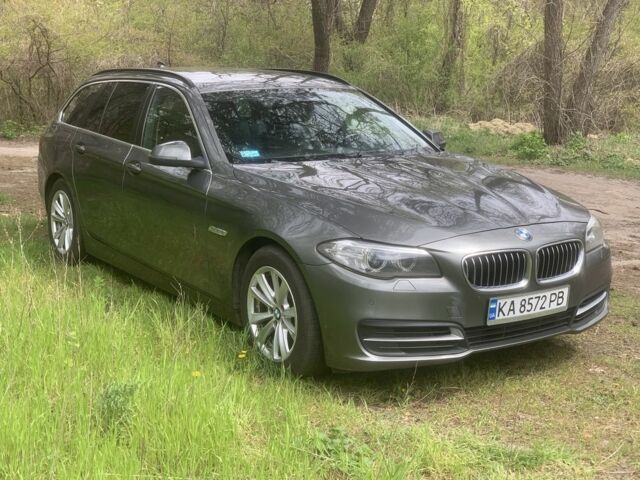 Серый БМВ 5 Серия, объемом двигателя 2 л и пробегом 330 тыс. км за 14399 $, фото 1 на Automoto.ua