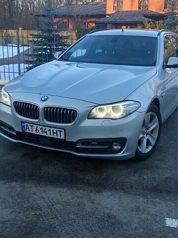 Серый БМВ 5 Серия, объемом двигателя 2 л и пробегом 390 тыс. км за 14500 $, фото 1 на Automoto.ua