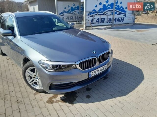 Серый БМВ 5 Серия, объемом двигателя 2 л и пробегом 200 тыс. км за 30000 $, фото 1 на Automoto.ua