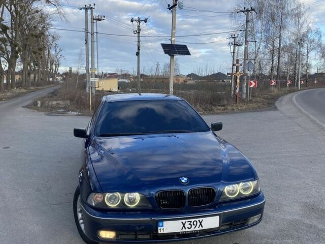 Синий БМВ 5 Серия, объемом двигателя 2 л и пробегом 290 тыс. км за 3700 $, фото 1 на Automoto.ua