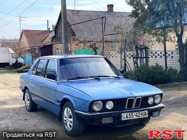 Синій БМВ 5 Серія, об'ємом двигуна 1.8 л та пробігом 200 тис. км за 1000 $, фото 1 на Automoto.ua