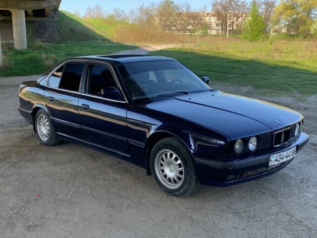 Синій БМВ 5 Серія, об'ємом двигуна 2.5 л та пробігом 777 тис. км за 900 $, фото 1 на Automoto.ua