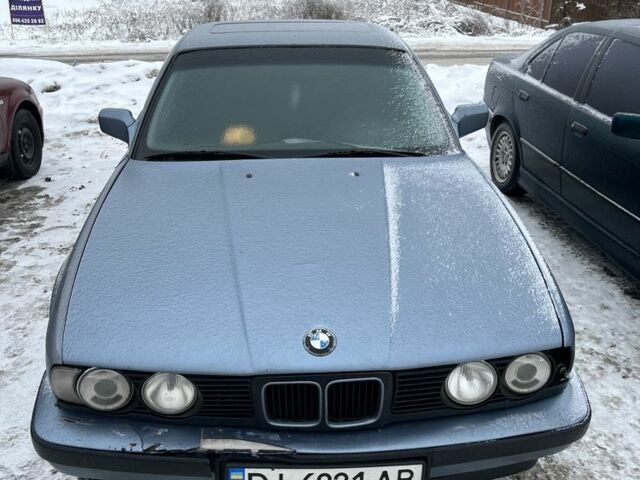 Синий БМВ 5 Серия, объемом двигателя 2 л и пробегом 333 тыс. км за 1900 $, фото 1 на Automoto.ua