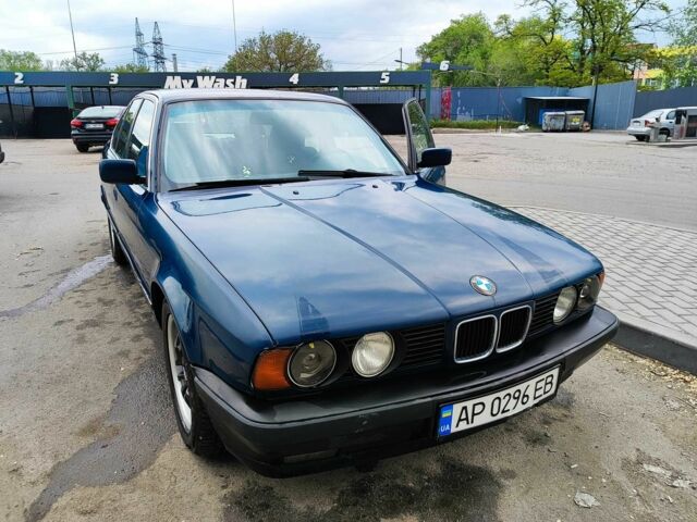 Синий БМВ 5 Серия, объемом двигателя 2 л и пробегом 447 тыс. км за 2450 $, фото 1 на Automoto.ua