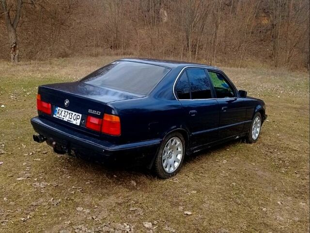 Синий БМВ 5 Серия, объемом двигателя 2 л и пробегом 0 тыс. км за 1800 $, фото 1 на Automoto.ua